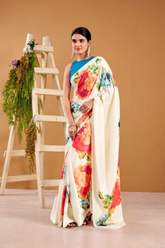 Garden Romance Floral Saree