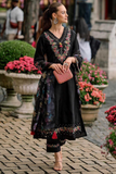 Jalpari Noir – Women’s Silk Kurta Pant Dupatta Set