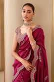 Royal Glam – Pure Soft Vichitra Silk Saree