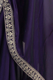 Heavy Rangoli Silk Saree with Coding Sequence & Multi Lace Work