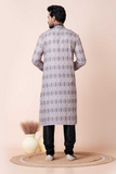 Smart Mono Cotton-Polyester Blend Men’s Kurta Pajama Set