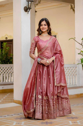 Premium Gold Crush Lehenga Choli Set