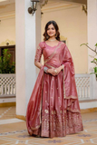 Premium Gold Crush Lehenga Choli Set