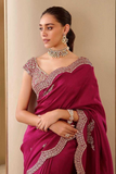 Royal Glam – Pure Soft Vichitra Silk Saree