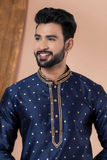 Royal Banarasi Dhupion Silk Men’s Kurta Pajama Set