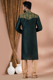 Elegant Banarasi Dhupion Silk Men’s Kurta Pajama Set