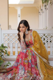 Russian Silk Elegance Gown Set