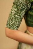 Shimmer Tissue Silk Half Saree Lehenga Choli