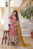 Russian Silk Elegance Gown Set