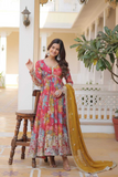 Russian Silk Elegance Gown Set