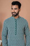 Graceful Georgette Men’s Kurta Pajama Set