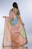 Pastel Geometric Erode Anmol Silk Saree