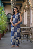 Divya Checks – Heavy Poly Rayon Kurti Pant Set for Office & Daily Wear