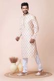 Elegant Mono Cotton-Poly Kurta Pajama Set for Men
