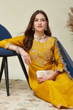 Sunheri Nari – Vichhitra Silk Embroidered Kurta Pant Set with Dupatta