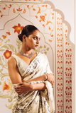 Elegant Floral Digital Print Japan Satin Saree with Matching Blouse