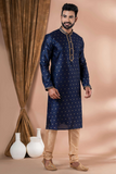 Royal Banarasi Dhupion Silk Men’s Kurta Pajama Set