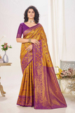 Royal Charm Banarasi Jacquard Saree