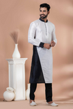 White Banarasi Dhupion Kurta