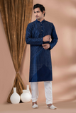 Rich Banarasi Jacquard Men’s Kurta Pajama Set