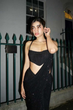 Black Beauty Glitter Saree