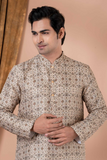 Heavy Cotton Printed Men’s Kurta Pajama Set