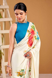 Garden Romance Floral Saree