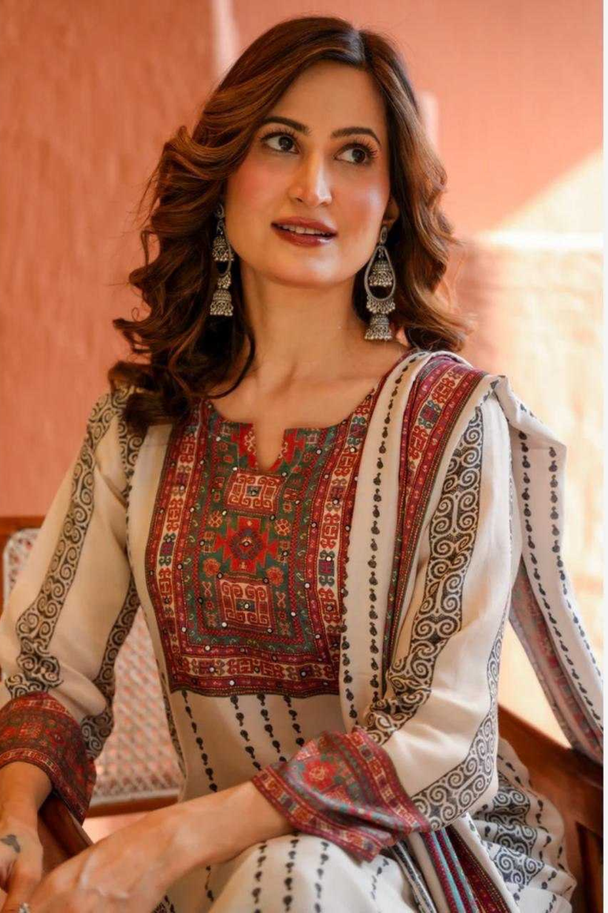 Mahee Jaipur Legacy – Premium Muslin 3-Piece Suit Set