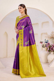 Graceful Charm Banarasi Jacquard Saree