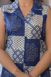 Divya Checks – Heavy Poly Rayon Kurti Pant Set for Office & Daily Wear