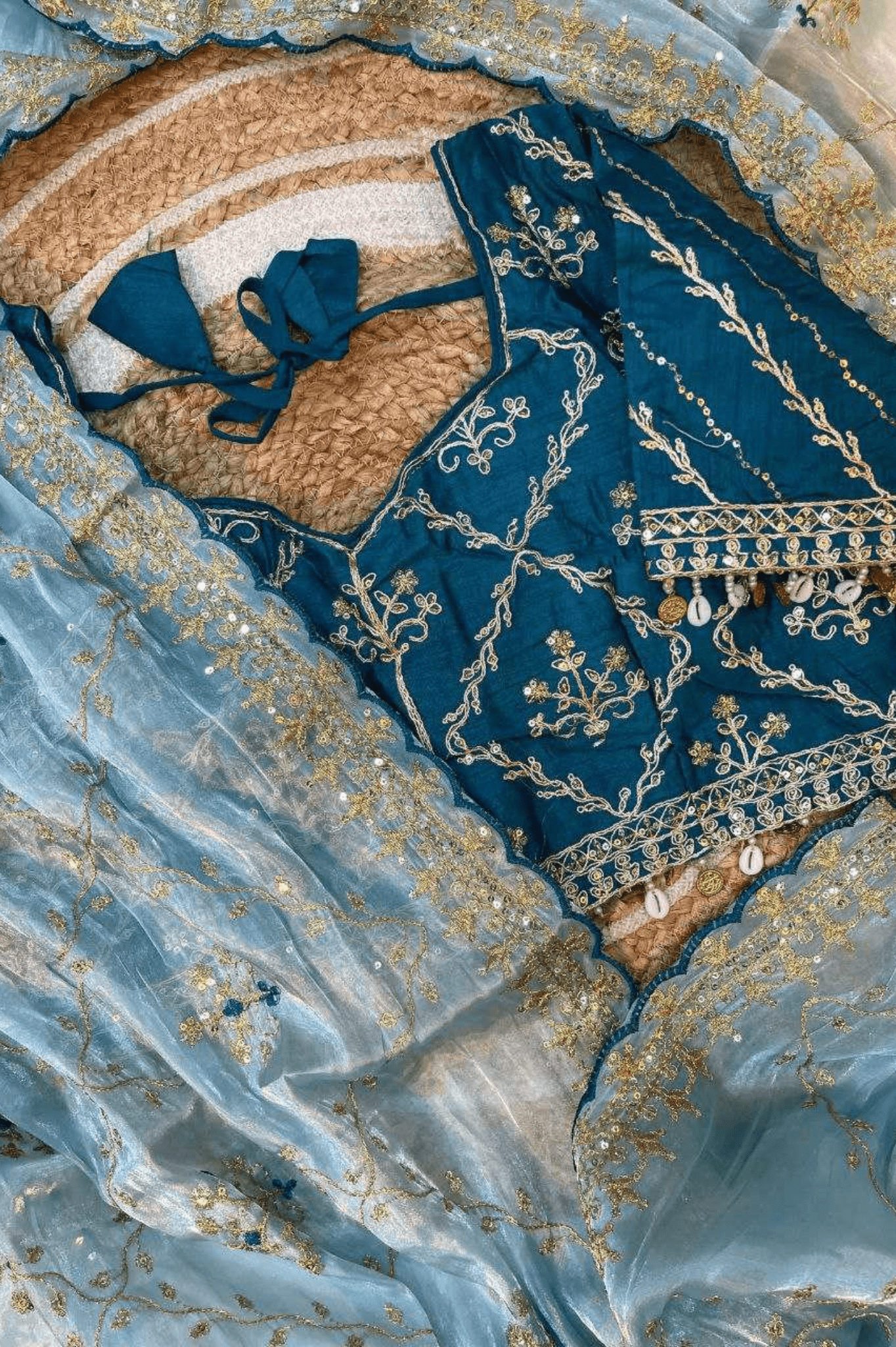 Nayara Elegance Pure Soft Zimmy Chu Silk Saree with Embroidered Blouse - kavyo.in