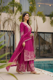 Noor-e-Rani Embroidered Sharara Suit Set
