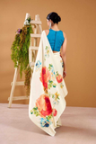 Garden Romance Floral Saree