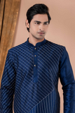 Rich Banarasi Jacquard Men’s Kurta Pajama Set