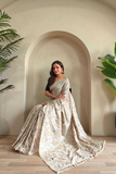 Pure Loom Tussar Saree with Embroidery & Zari Border