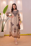 Elegant Pakistani-Style Muslin 3-Piece Suit Set with Dupatta