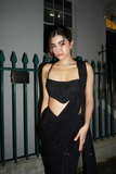 Black Beauty Glitter Saree