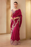 Royal Glam – Pure Soft Vichitra Silk Saree