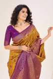 Royal Charm Banarasi Jacquard Saree