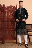 Pure Cotton Embroidered Kurta Set with Pyjama