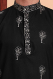 Pure Cotton Embroidered Kurta Set with Pyjama