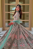 Premium Kasturi Silk Bridal Lehenga with Heavy Embroidery, Sequins & Hand Pearl Work