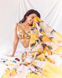 Organza Silk Lehenga Set